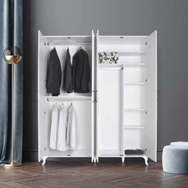 Hanah Home Armario Grd-1040-Dd-3 Blanco